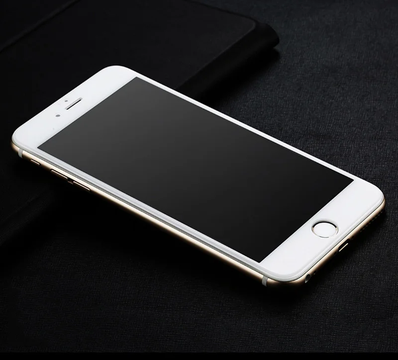 5D роскошное полное покрытие краев Закаленное стекло протектор экрана для iPhone 6 6s 7