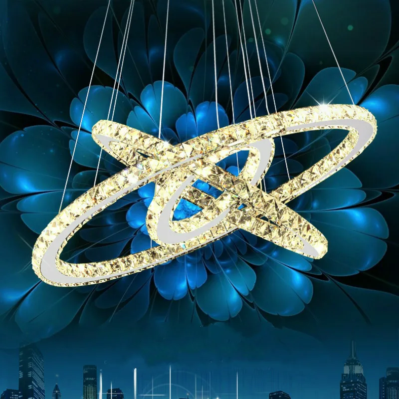 Креативная светодиодный ная светодиодная хрустальная люстра для кафе гостиной