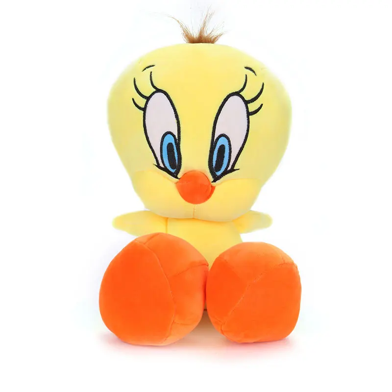 TweetyBird 30-50 см желтая утка плюшевая игрушка из мультфильма с милым желтым утенком