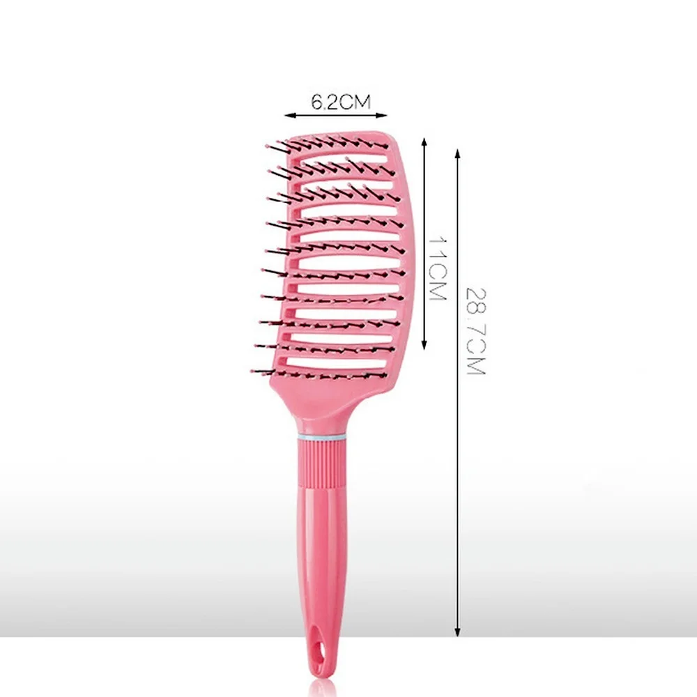 

Women Hair Brush Scalp Massager Comb Curly Hairbrush Detangling Comb Styling Hairdressing Head Salon Massage Tools