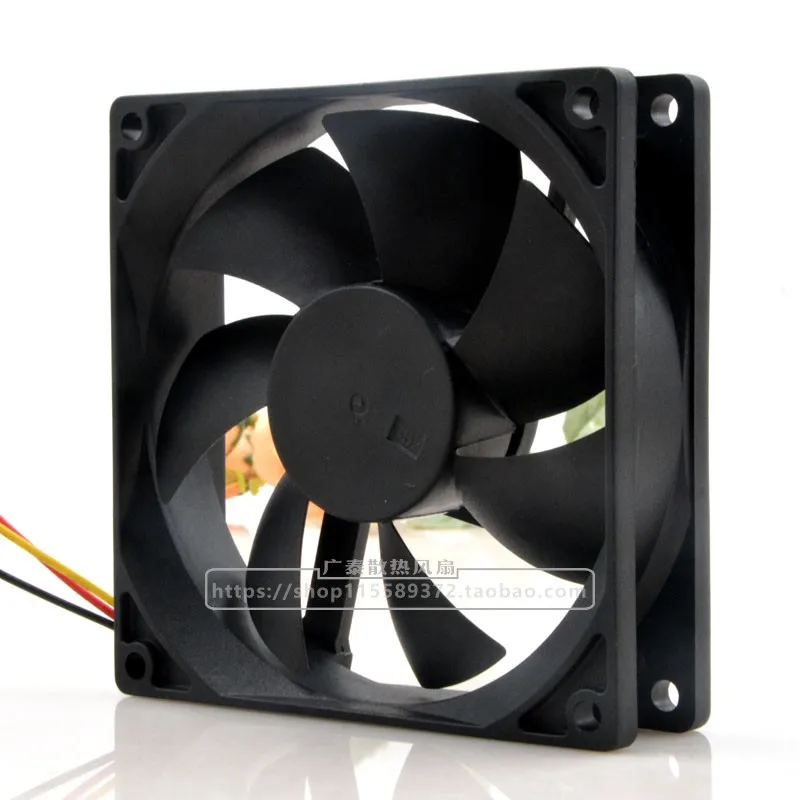 

SA9025H12BN 12V 0.50a 9025 3-Wire Max Airflow Rate Chassis Cooling Fan 9CM