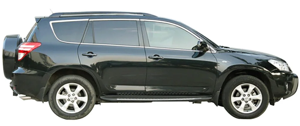 2009 2010 2011 2012 для Toyota RAV4 RAV 4 нержавеющая сталь Боковая дверь тела вверх подоконник крышка Планки центр столба автомобиля Стайлинг