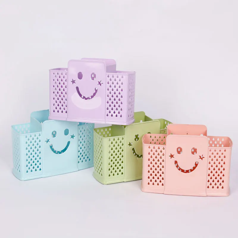 

1 Piece Random Color Plastic Drain Chopstick Cage Dustproof Tableware Storage Box Simple Chopstick Holder Kitchen Cutlery Supply