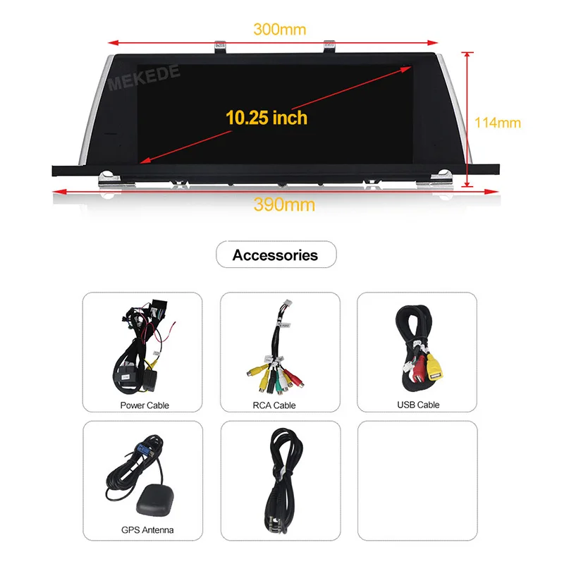 

8 Core 4+64G Android 10.0 Car Multimedia Player DVD GPS Navigation For BMW 5 Series GT F07 2009-2016 CIC NBT System