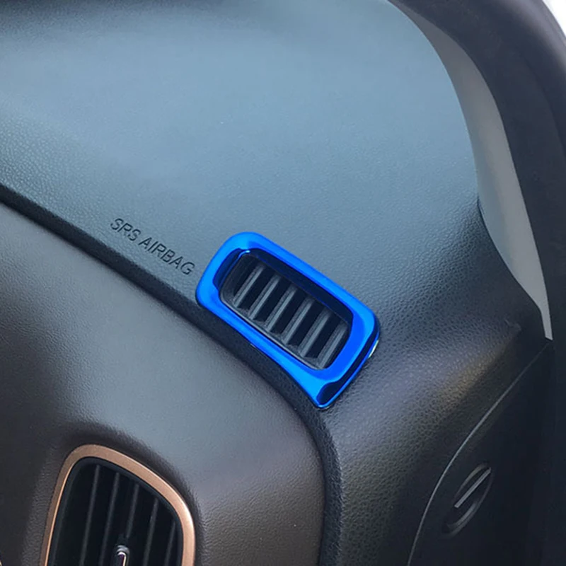 

Lsrtw2017 Stainless Steel Car Dashboard Air Conditioning Vent Frame for Trumpchi Gs3 2017 2018 2019 2020 Gac Accessories Auto