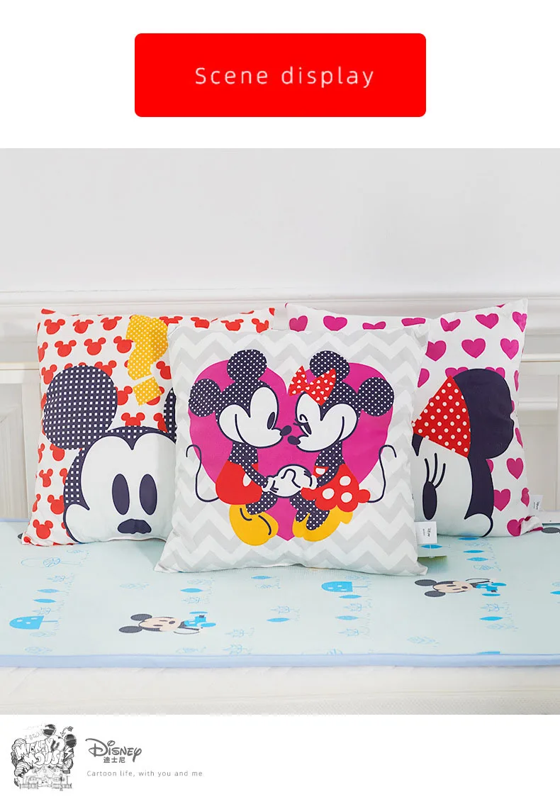 Disney мультфильм Подушка диван офис Удобная подушка спинка кровати модная подушка для автомобиля 40*40 см