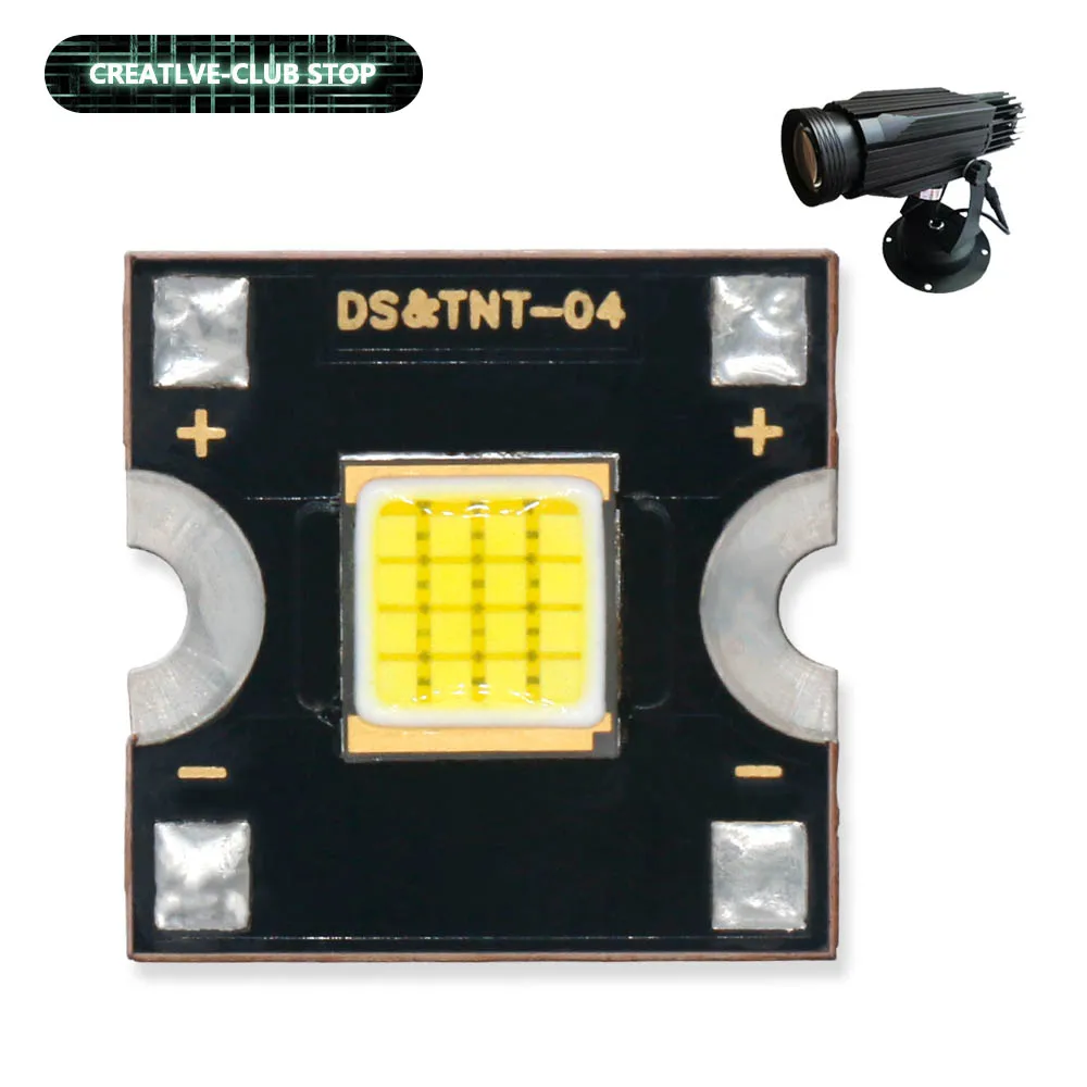 60 Вт проектор с чипом лампа бусинами Φ 12V для гостиной спальни ночник декор бара