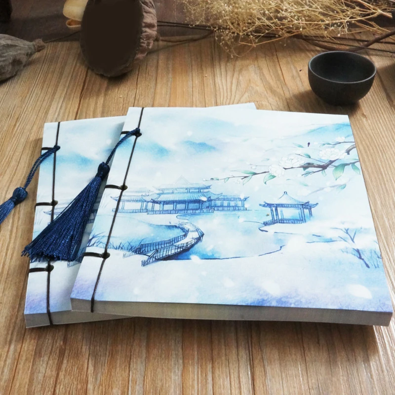 Оригинальный декоративный блокнот ручной работы в древнем китайском стиле с
