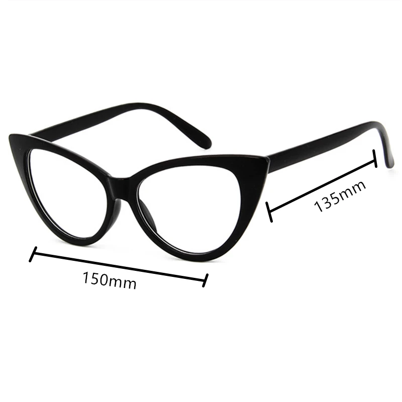 Новые Сексуальные оптические очки кошачий глаз женские прозрачные дизайнерские