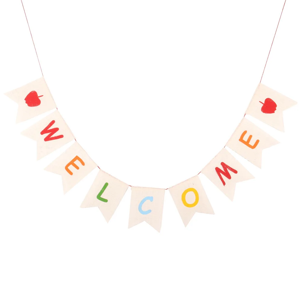 Снова в школу баннер Добро пожаловать Лен ласточкин хвост |