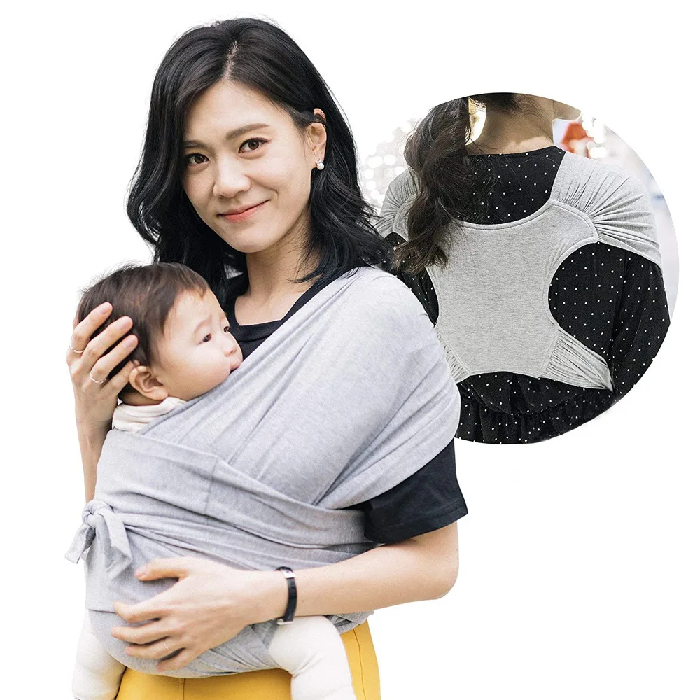

Baby Carrier Sling Wrap Multifunctional Four Seasons Universal Front Holding Type Simple X-shaped Carrying Artifact Ergonomic