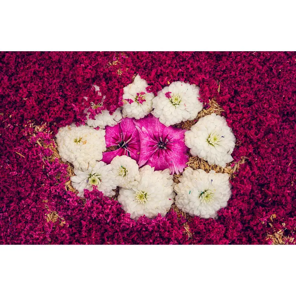 

SHUOZHIKE SHUOZHIKE Vinyl Custom Photography Backdrops Flower and Wooden Planks Theme Photography Background 200309HK-014