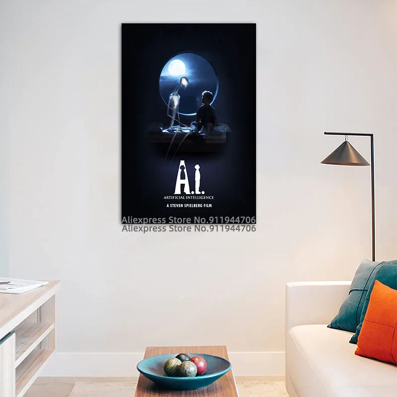 Постер из фильма искусственный интеллект Стивена Спилберга | Дом и сад