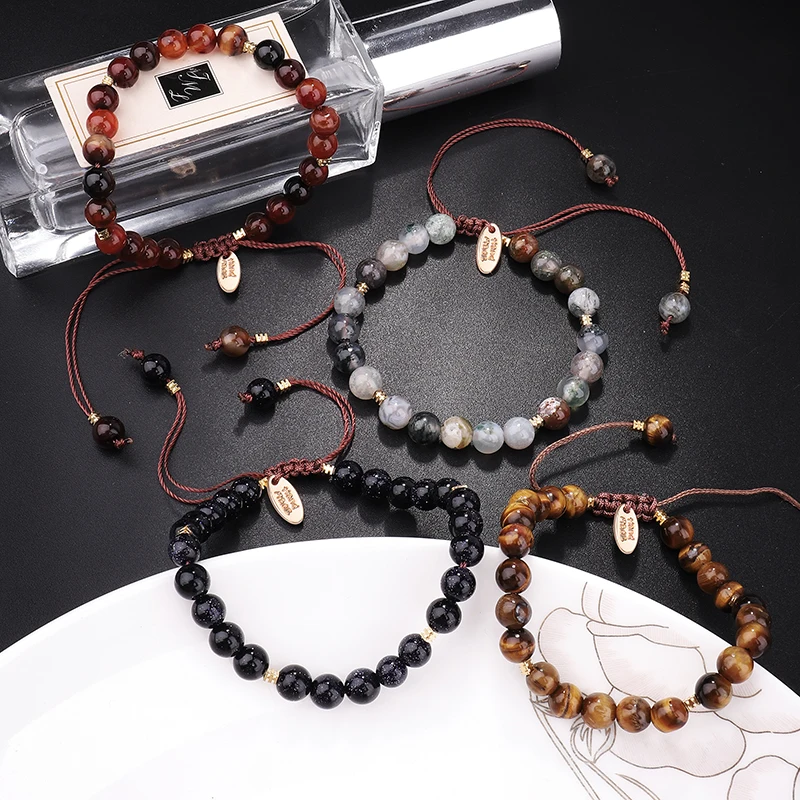 Хрустальный Браслет для йоги семь чакр исцеляющий баланс браслет с тибетской