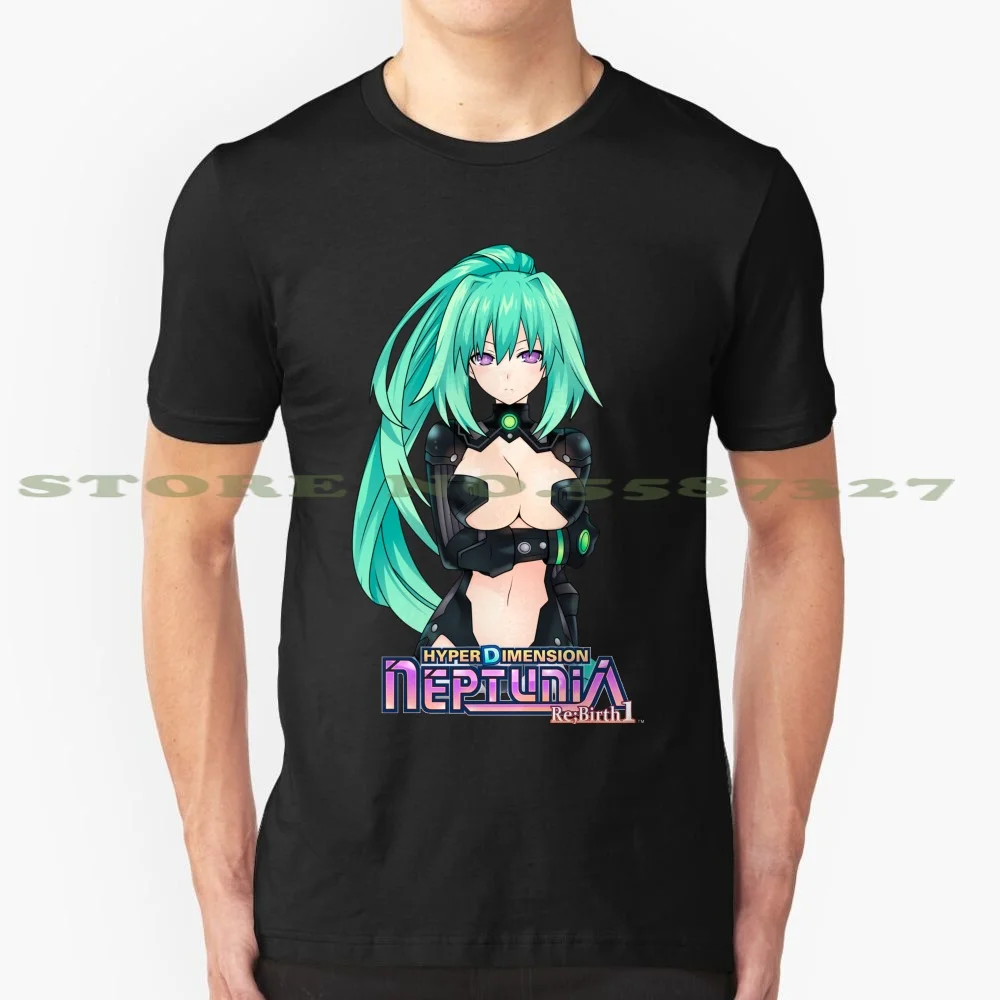 

Hyperdimension Neptunia Black White Tshirt For Men Women Hyperdimension Neptunia Hyperdimension Neptunia Vert Green Heart Vert