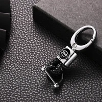 1pc car metal braided keychain lanyard key ring for mustang 2015 2017 2018 95 eleonor zapatillas front light car accessories