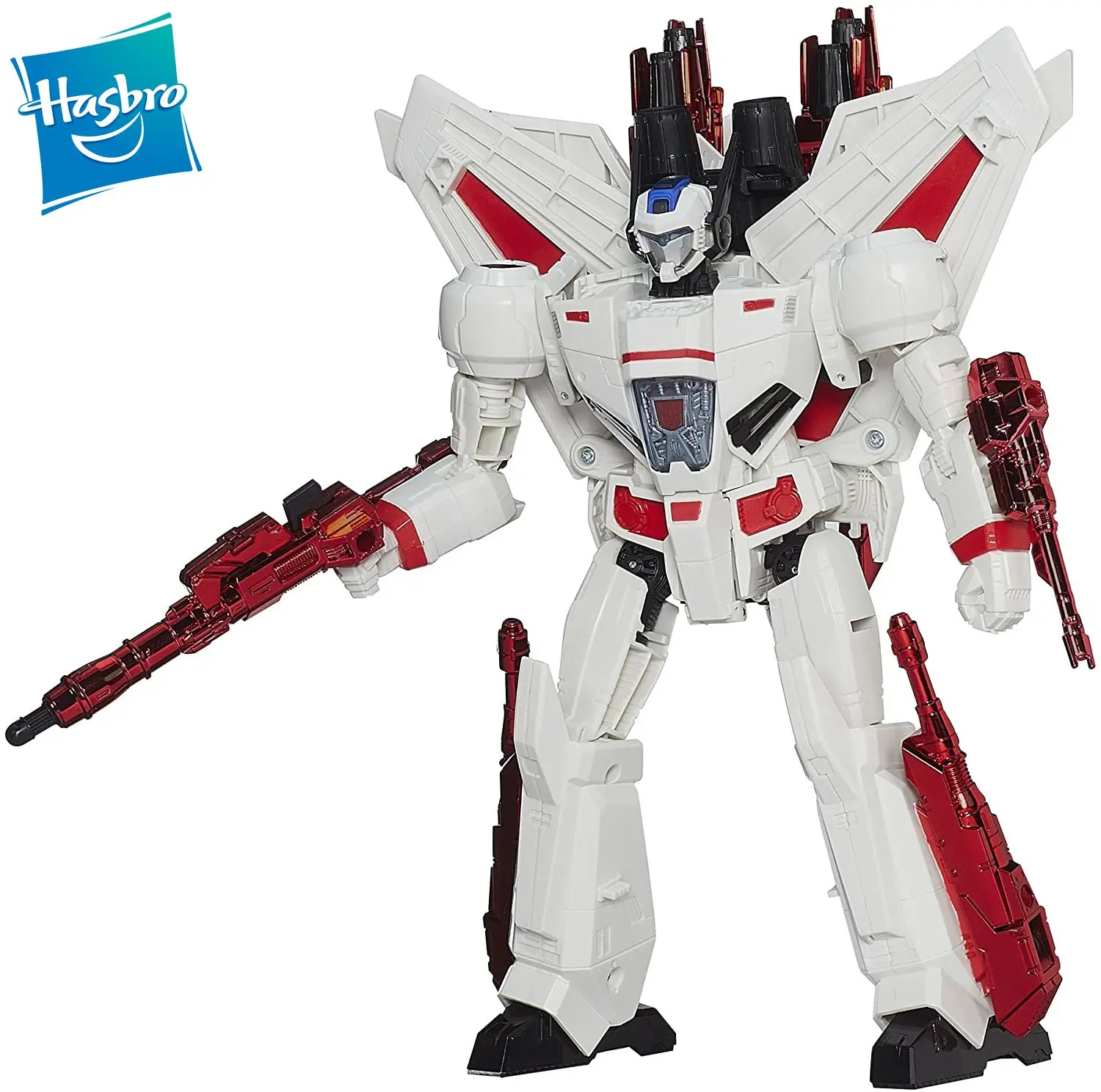 

Hasbro Transformers 30th Anniversary Generations Leader Class Jetfire Bolide Action Figure Robot Model Toy 25cm