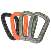 tactical outdoor carabiner hook backpack d buckle military outdoor bag camping climbing accessories camp hike climb outdoor