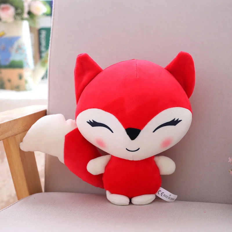 23 см Kawaii куклы Лиса плюшевые мягкие животные игрушки для девочек детские