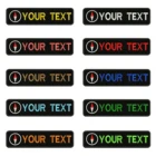 Логотип с компасом 10x2,5 см, вышивка с именем под заказ, значок в виде строчек, нашивки с надписью Iron On или Velcros