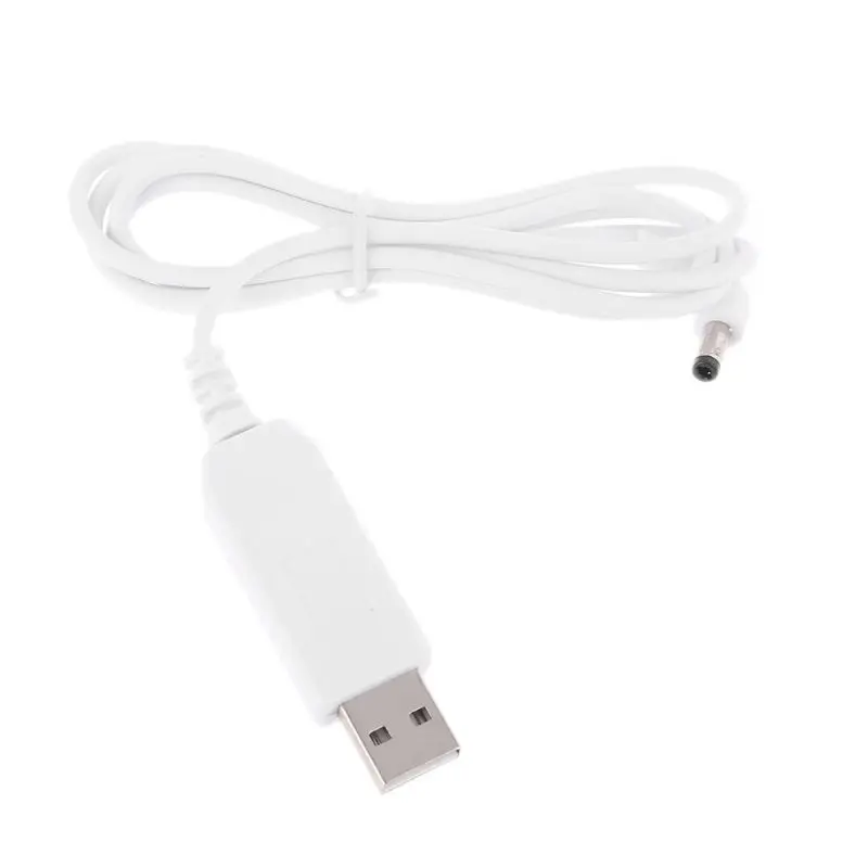 Кабель питания USB универсальный 90 градусов 5 В-12 В 4 0x3 7 мм 1 м QW | Электроника