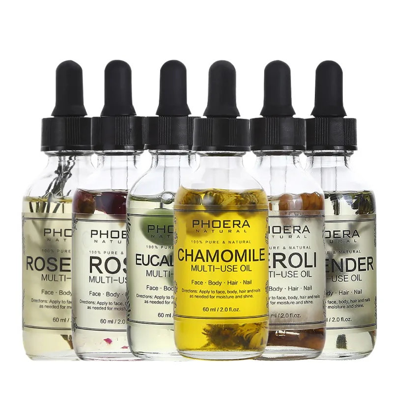 

Multi Function Plant Essential Oil Moisturizing Anti-aging Brightening Nourishing Hair Body Care Spa Oil 60ml