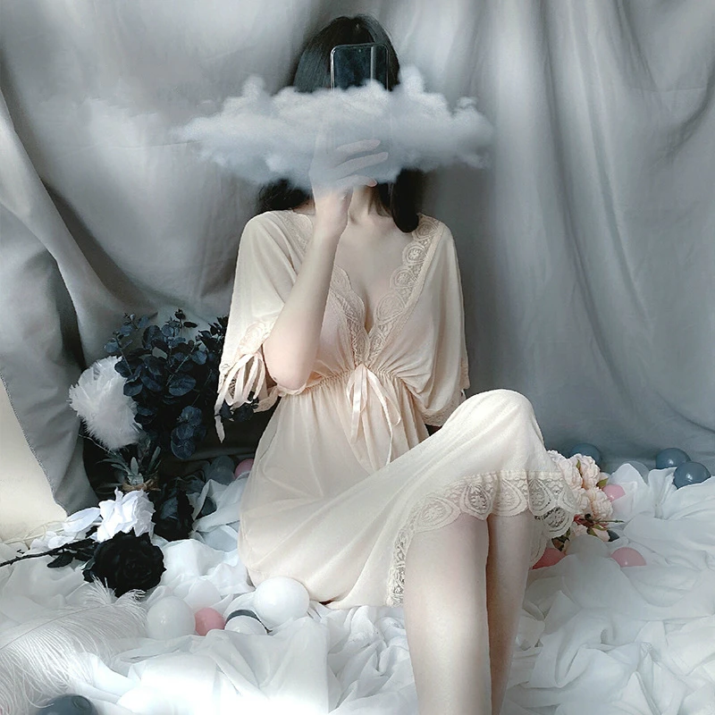 Летнее Сексуальное белье 4 цветов с глубоким V образным вырезом прозрачная сетка