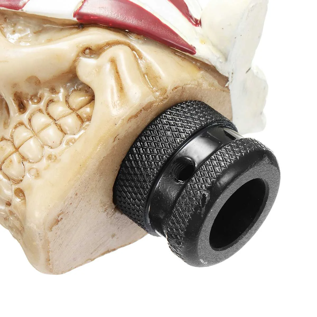 Универсальная автомобильная головка черепа американский флаг ручная ручка