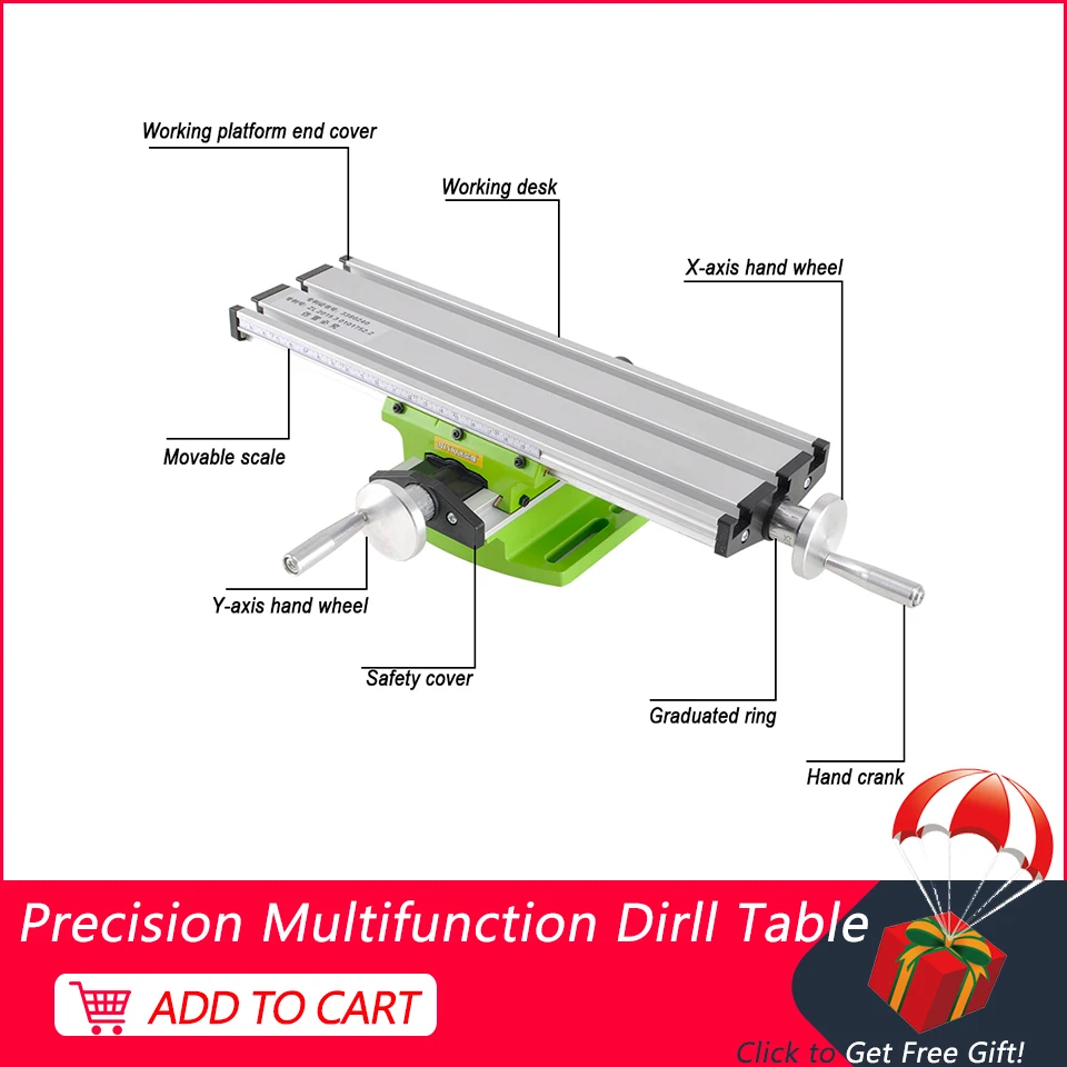 Точный миниатюрный Многофункциональный дисковый стол настольные тиски рабочий