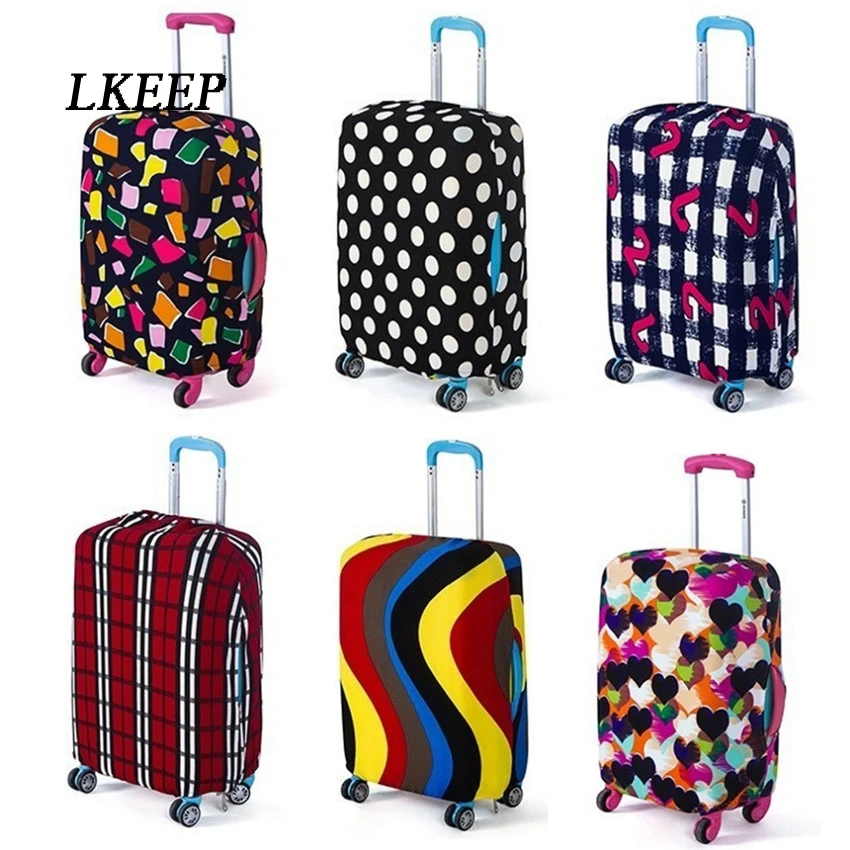 Travel Luggage Suitcase Protective Cover Trolley Case Dust Accessories Packing Organizer Multi Color | Багаж и сумки