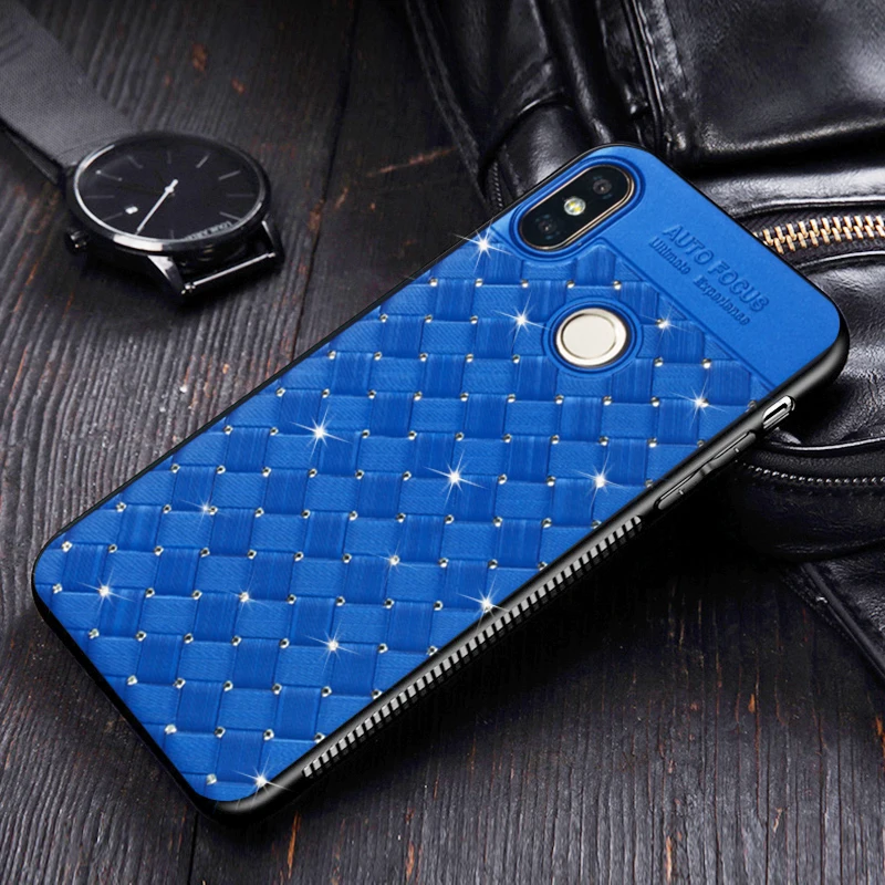KaiNuEn блестящий чехол со стразами для Xiaomi MI 6X = A2 MIA2 xiomi на силиконовом роскошном 3d 360