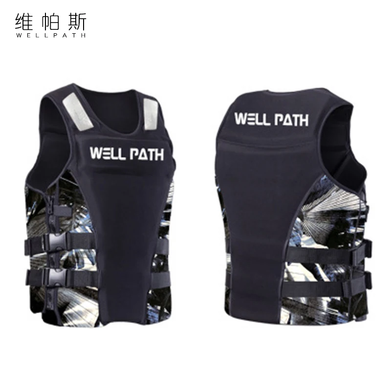 Спасательный жилет для взрослых профессиональный плавучий с высокой степенью