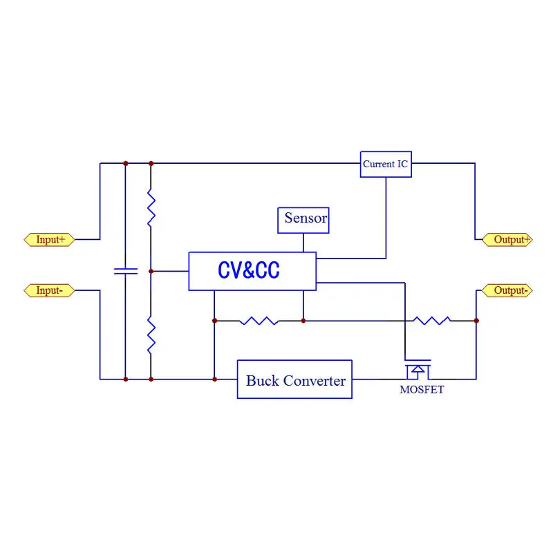 150 V/25A понижающий преобразователь регулятор постоянного тока с CV & CC