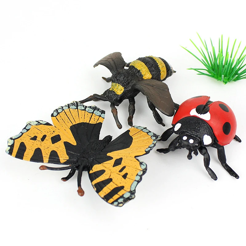 

1Pc Plastic Butterfly Figurine Miniature High Simulation Insects Bugs Toy For Collection Animal Toys Educational Resource