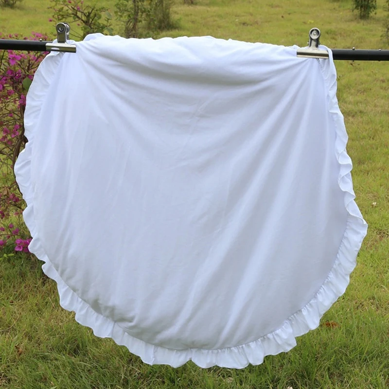 

1Pcs Baby Kids Floor Rug Round Cotton Game Gym Activity Play Mat Crawling Blanket Interior Room Decor