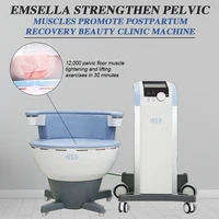 2021 newest pelvic floor tesla stimulation improve vaginal treatment promote postpartum repair muscle building body salon chair