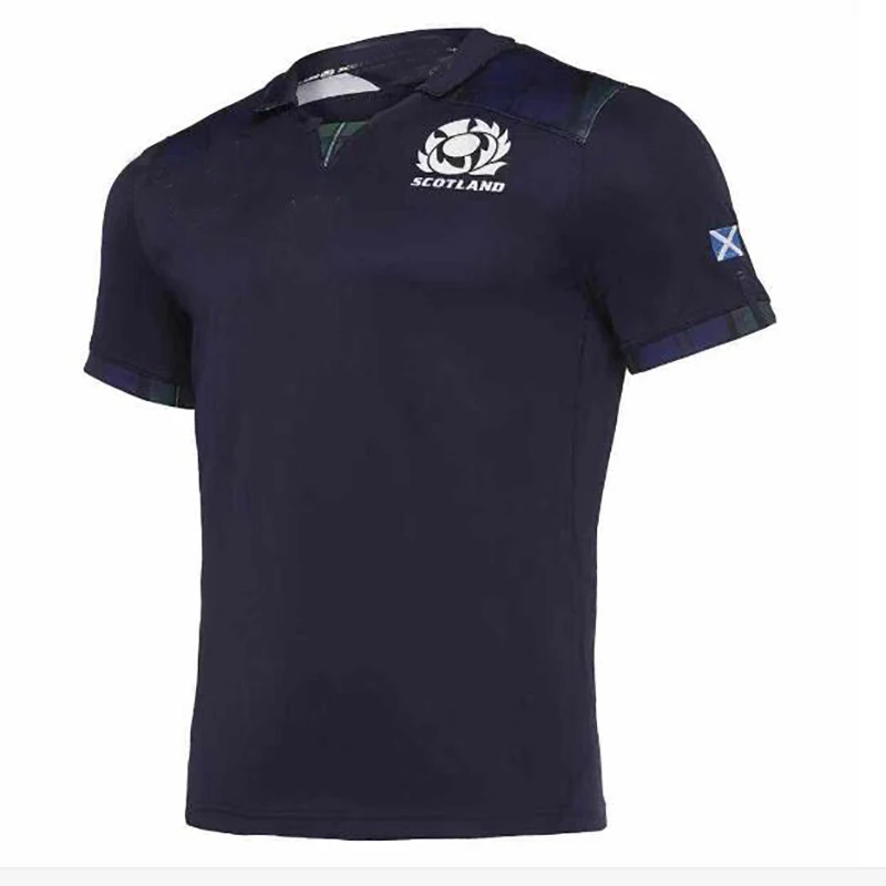 

Siddons 2020/2021 Scotland Rugby Scottish Home Away POLOs Men's Jersey Sport T-Shirt S-5XL