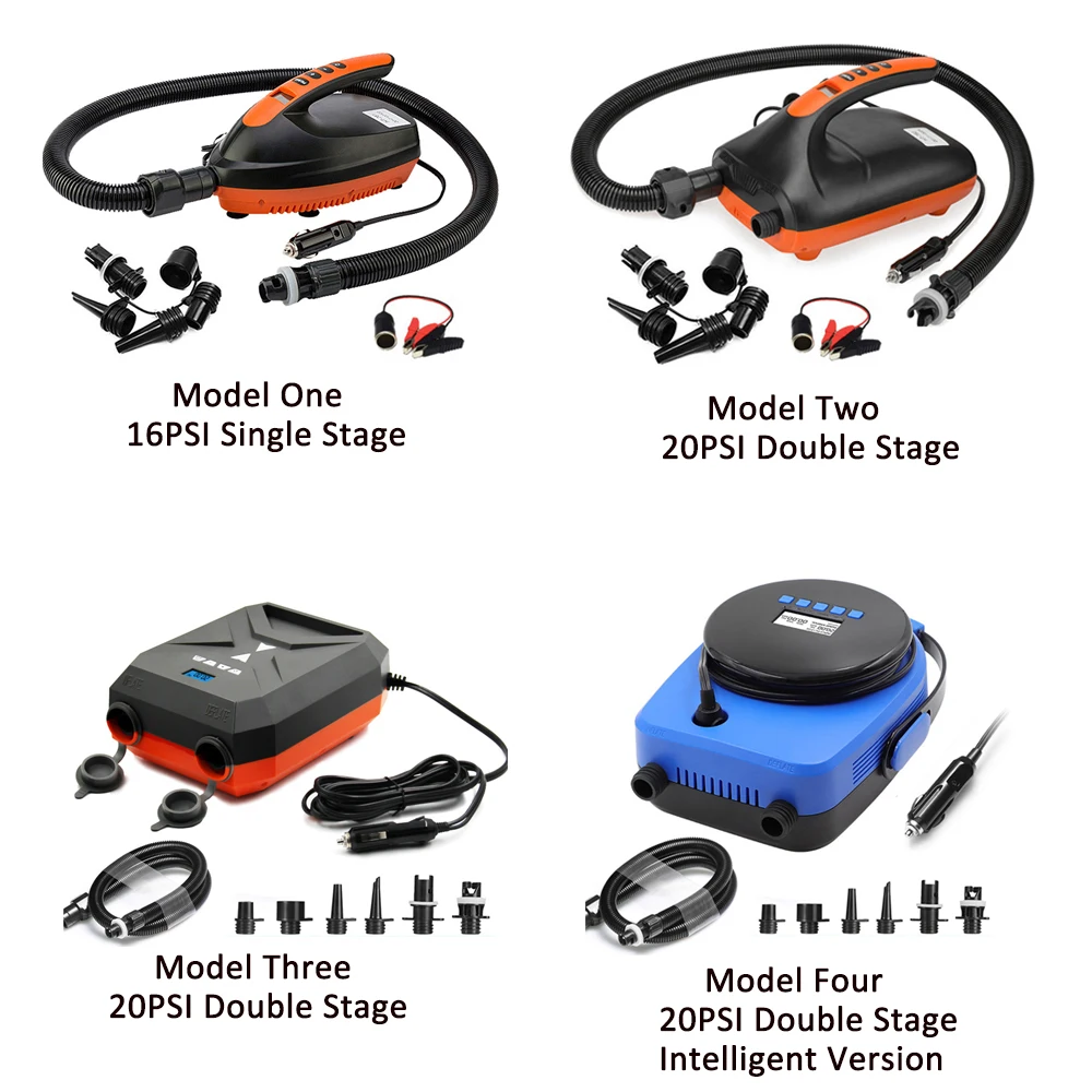 Надувной электрический воздушный насос высокоскоростной двухступенчатый