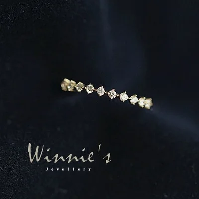 Женское суперкрасивое кольцо из стерлингового серебра с цирконием невероятно