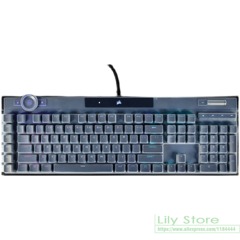 Клавиатура силиконовый пылезащитный механический метроном для CORSAIR K100 RGB