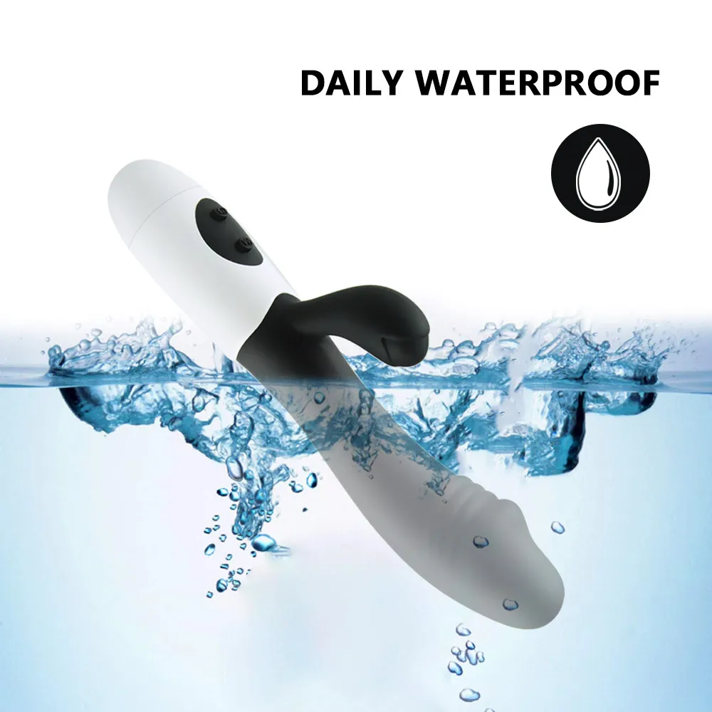 G Spot Dildo Rabbit Vibrator for Women 10 speeds Vagina Clitoris stimulator Dual Vibration Sex Toy adult sex products | Красота и