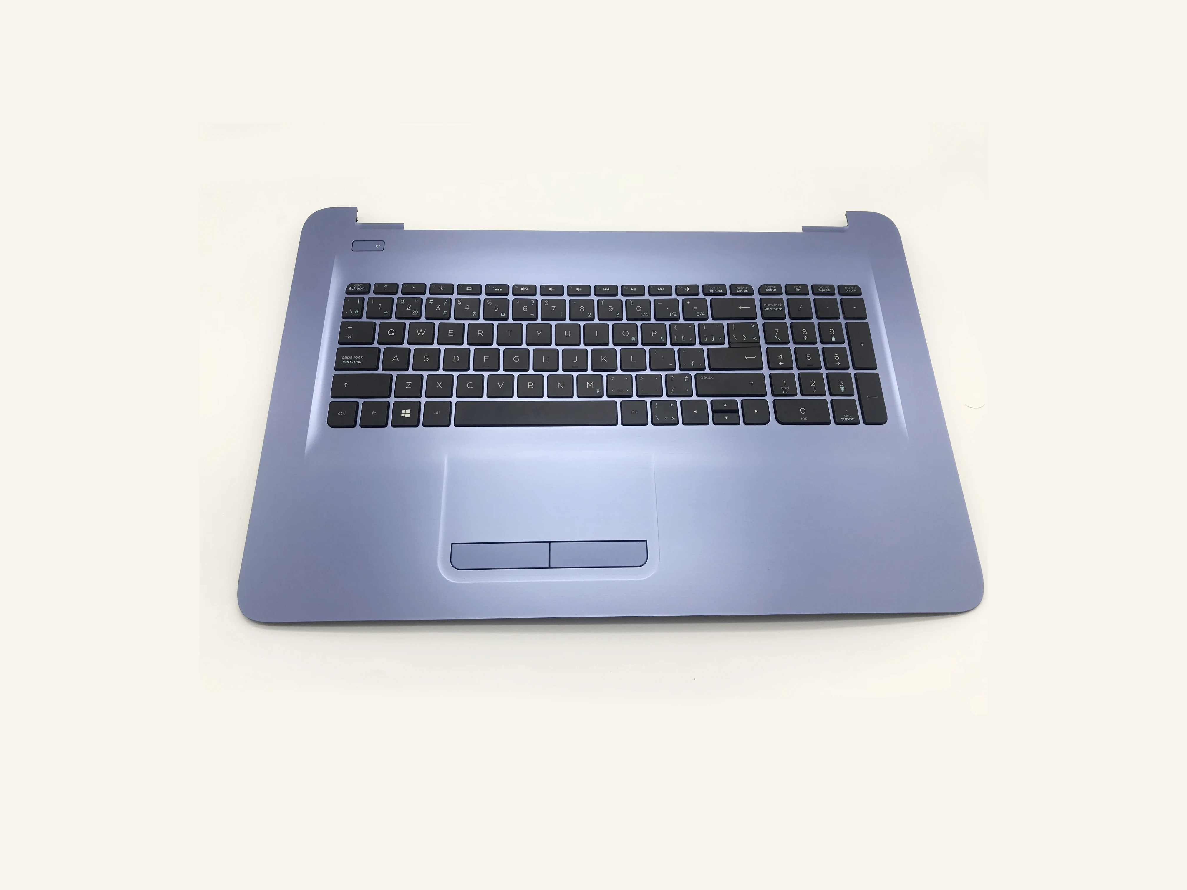 

NEW FOR HP NOTEBOOK 17-X 17-Y SERIES LAPTOP TOP COVER PALMREST TOUCHPAD WITH KEYBOARD 856759-001 UK