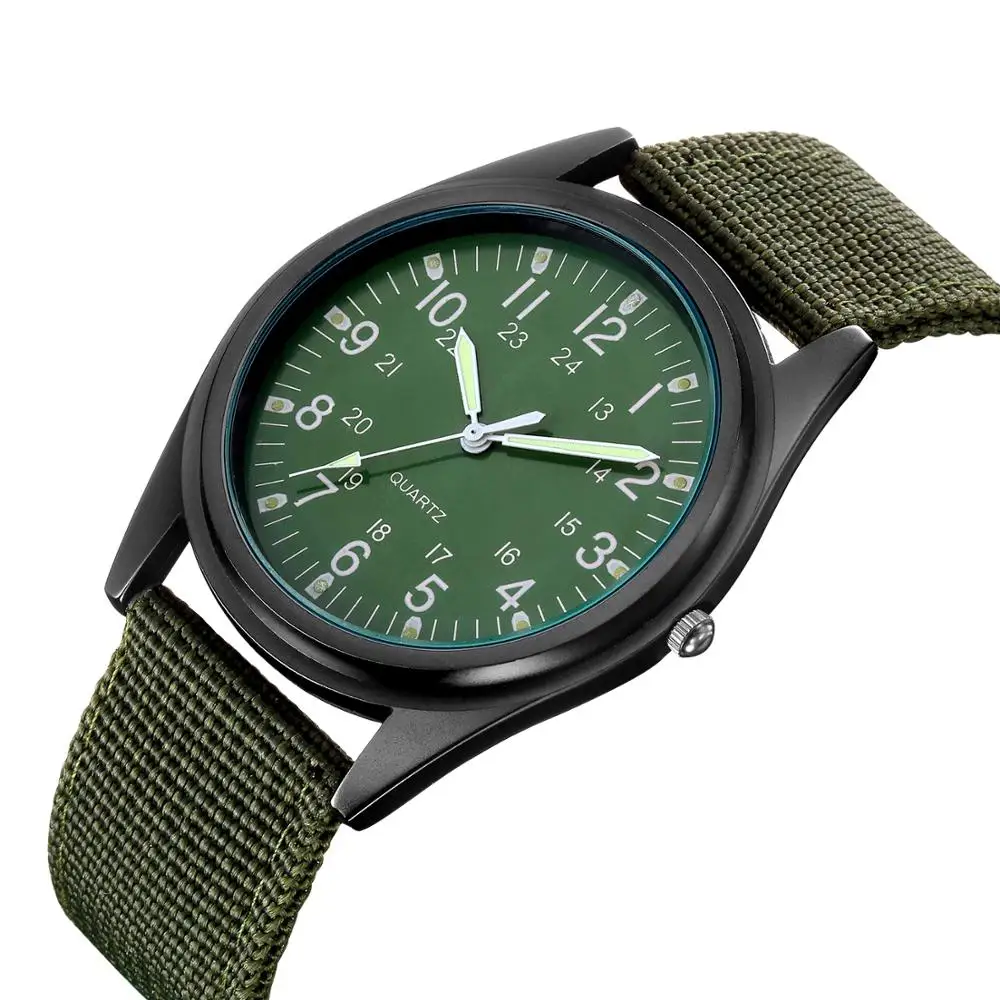 Reloj Hombre 2019 новый нейлоновый ремешок Военные часы мужские холщовые армейский