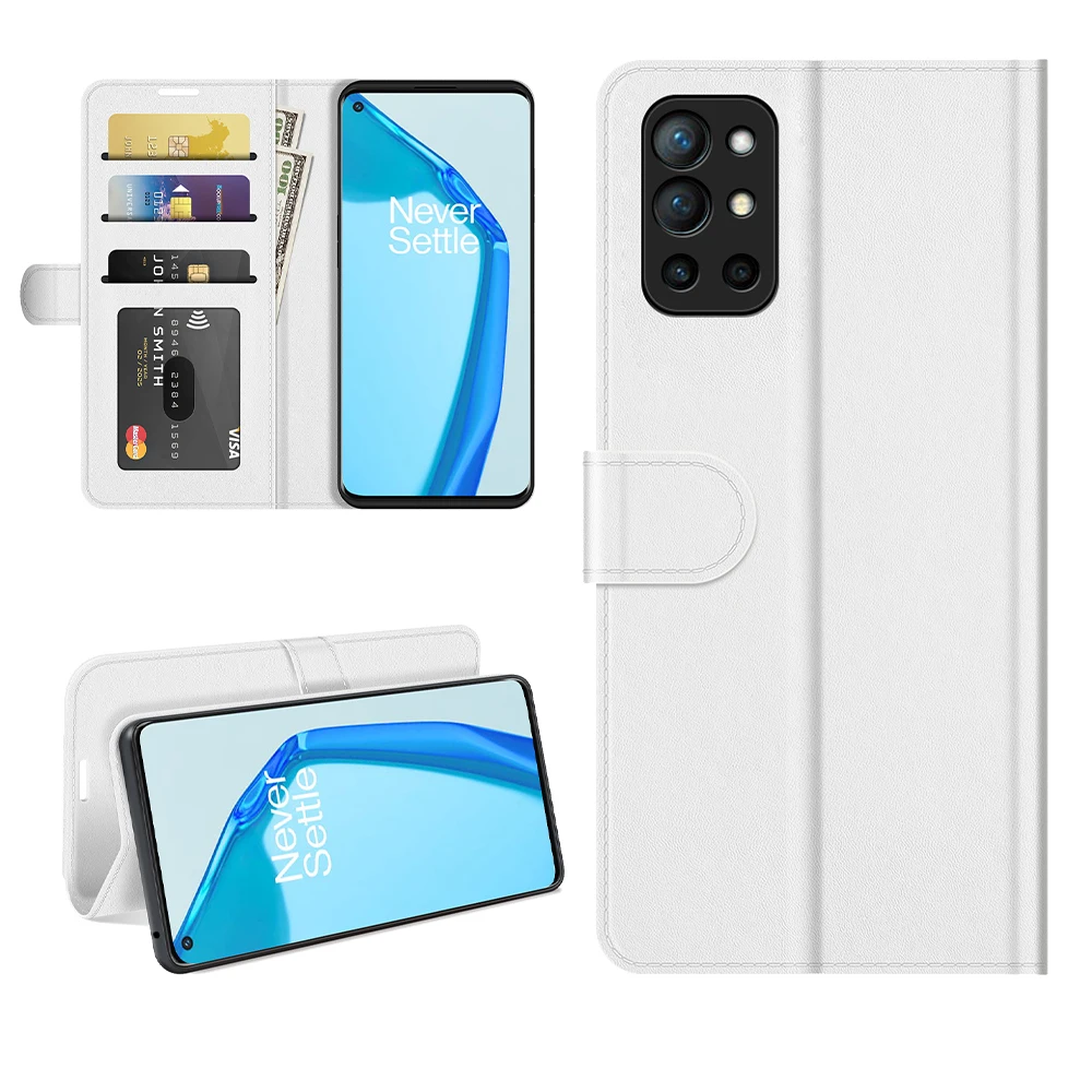 flip leather cover phone case for oneplus 5 6 7 pro 8t one plus 9r magnetic attraction mobile protective bag with card and stand free global shipping