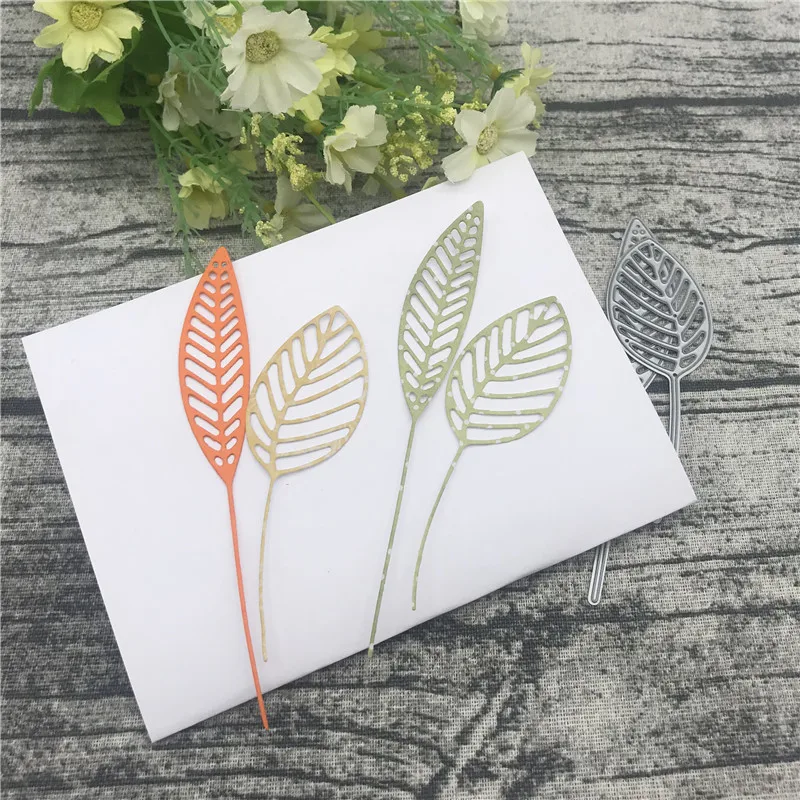 Листья металлические трафареты для скрапбукинга альбома | Дом и сад