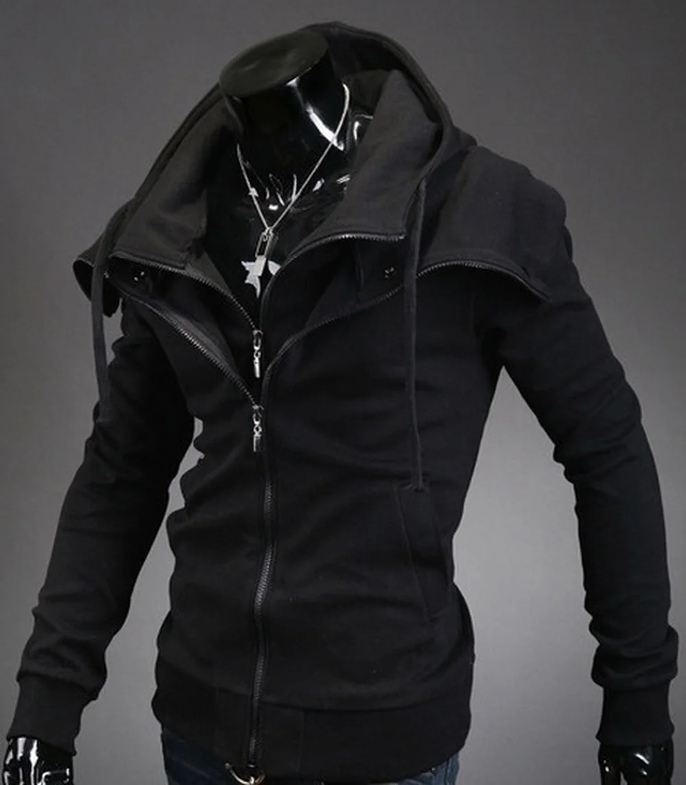 Zogaa 2019 модное осеннее пальто с капюшоном Мужской Повседневный Кардиган Свитер