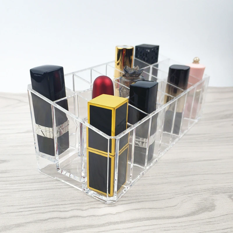 Новое поступление модный прозрачный органайзер для губ акриловый Органайзер