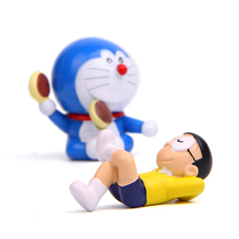 Фигурка микро садового ландшафта креативная декоративная игрушка Дора Дораэмон