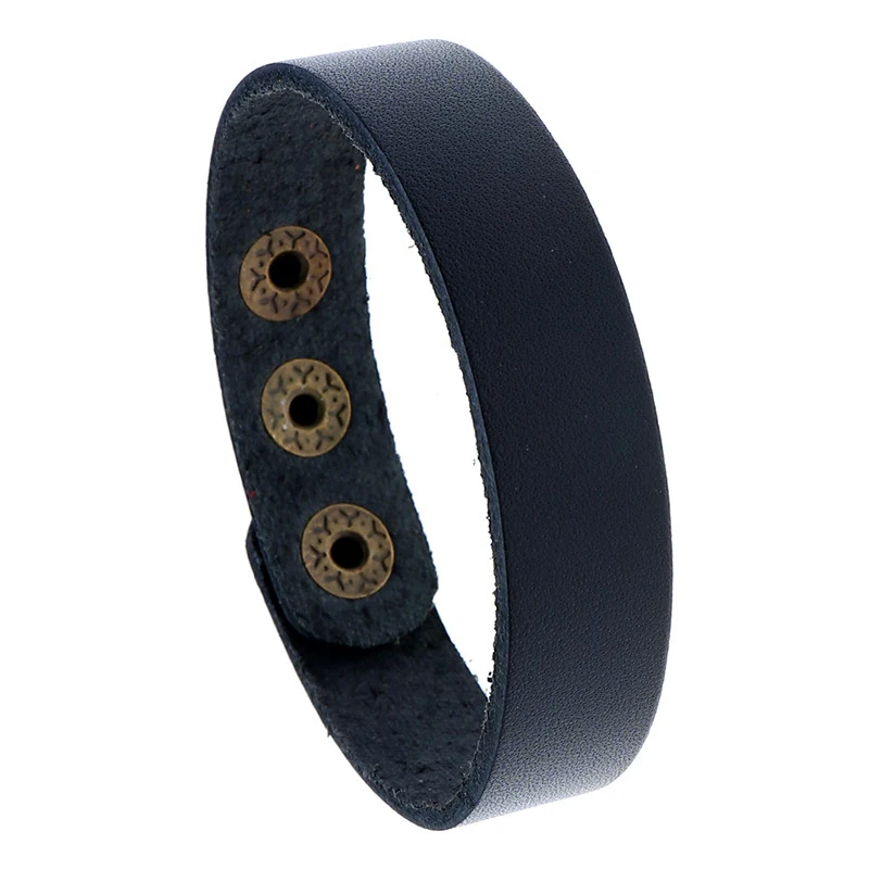 NIUYITID Adjustable Vintage Green Bracelet For Women Armband Man Leather Accessories Hand New Arrival 5 Colors | Украшения и