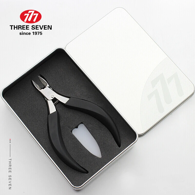 THREE SEVEN/777 Pedicure Care Cuticle Scissors/Pliers/ Pushers Nail Clippers Trimmers Stainless Steel Professional Art Tool | Красота и